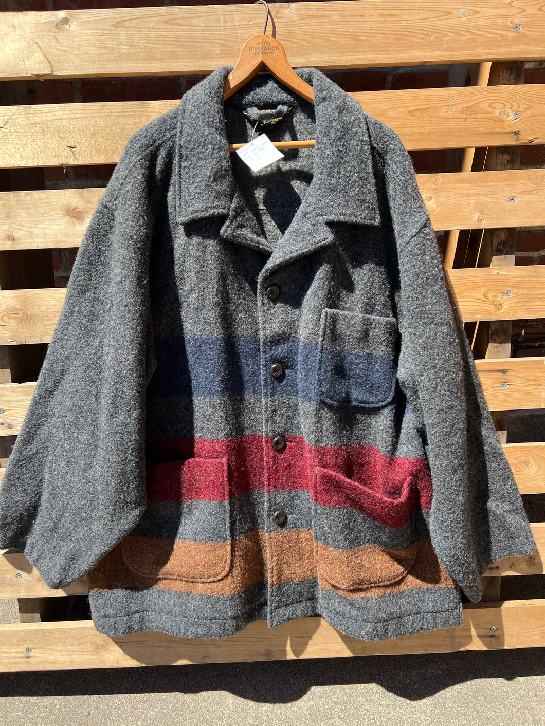 Men's Eddy Bauer Wool Coat