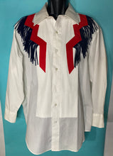 Load image into Gallery viewer, Electric Fringe Button Up Shirt Raggs Plus 2 - 1x
