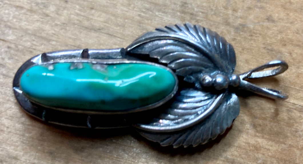 Turquoise Stone Pennant