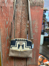 Load image into Gallery viewer, RR handmade purse with Pendleton Wool and leather strap
