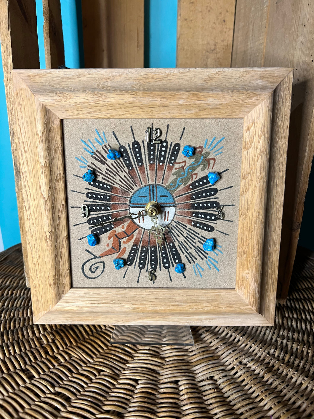 Turquoise Sand Clock