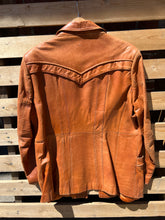 Load image into Gallery viewer, Men&#39;s Brown Leather Jacket
