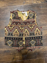 Load image into Gallery viewer, Austin Harris Vest size Medium Aztec
