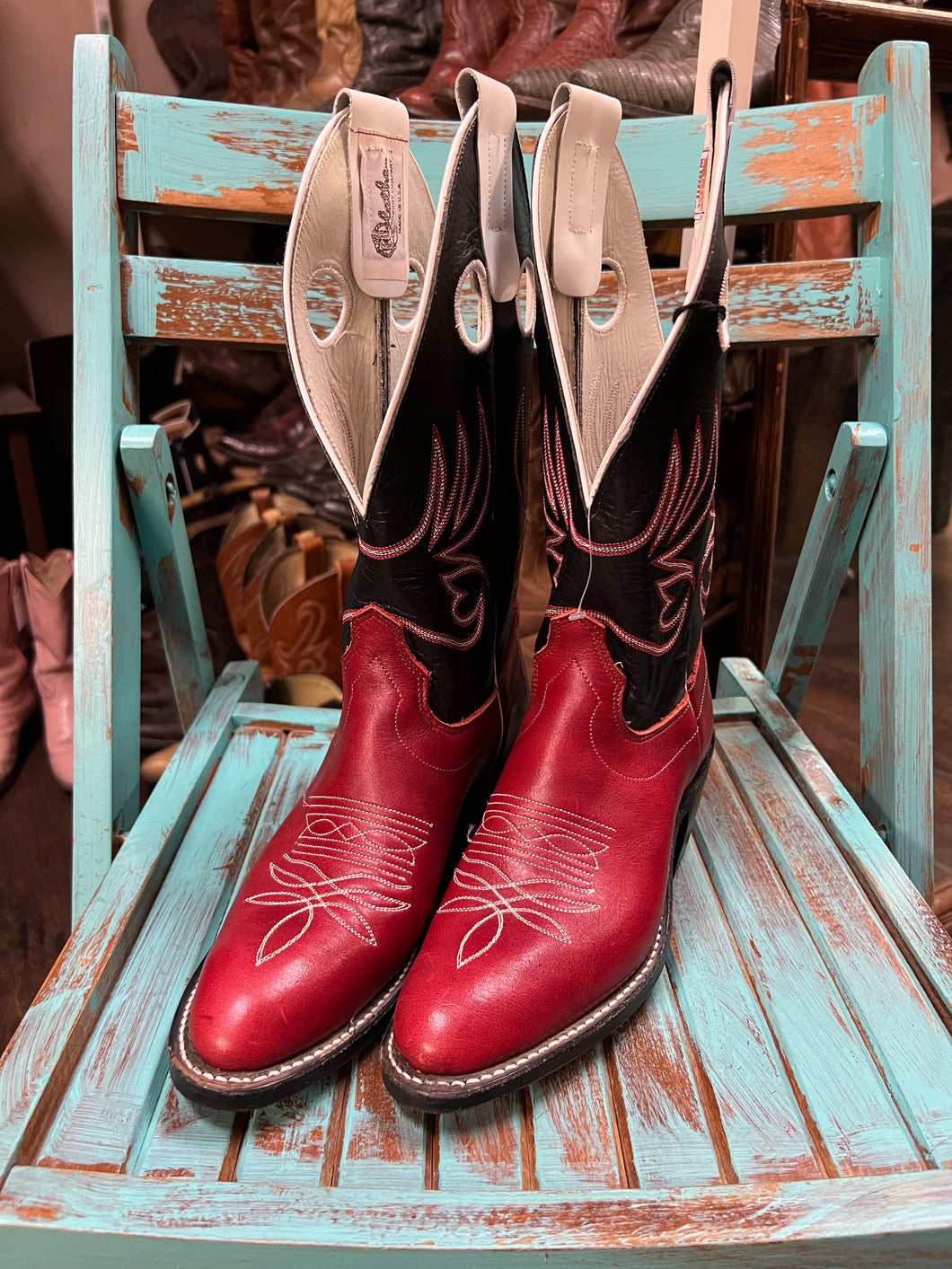 Womens Red Boots