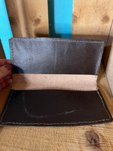 Load image into Gallery viewer, Leather Checkbook Holder
